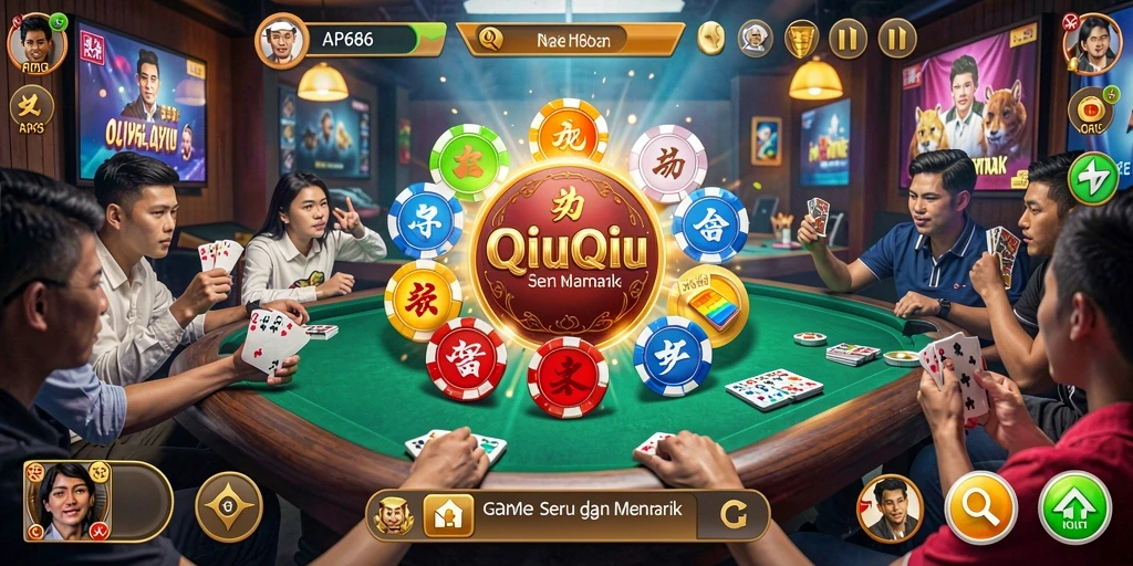 Gameplay seru QiuQiu di AP686.