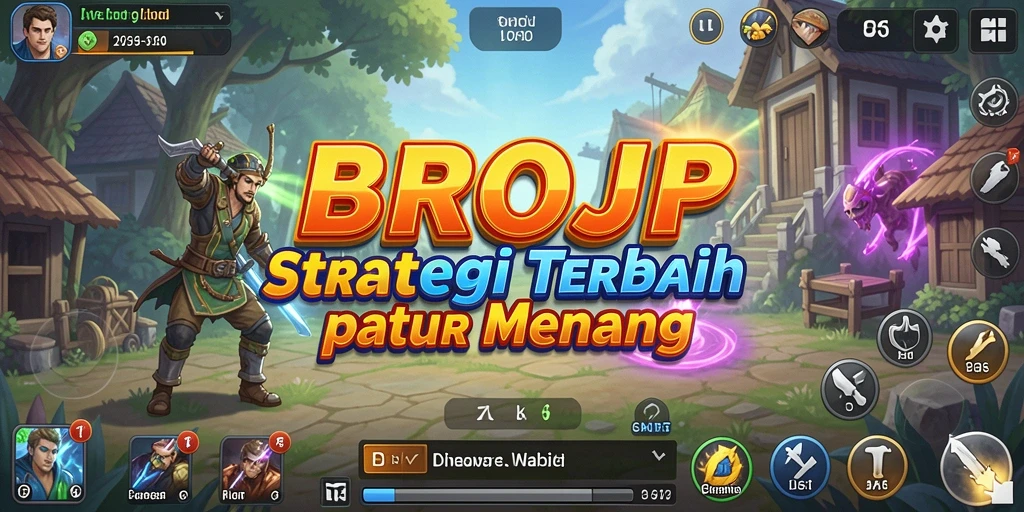 Tampilan menarik dan taktik mendalam dalam gameplay BROJP.