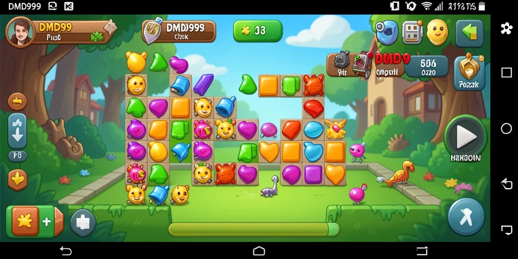 Tampilkan gameplay menantang dari DMD999 dengan teka-teki seru.