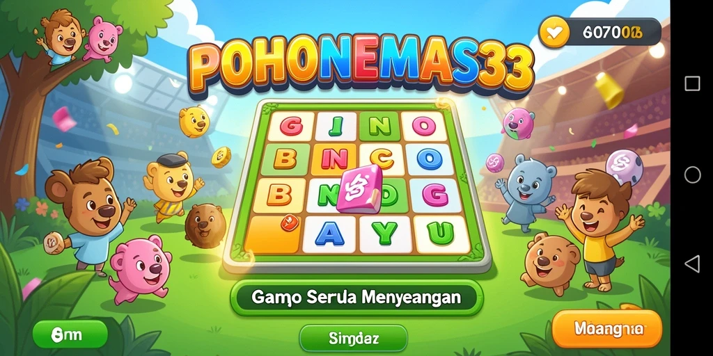 Gameplay seru dan interaktif dari POHONEMAS33.