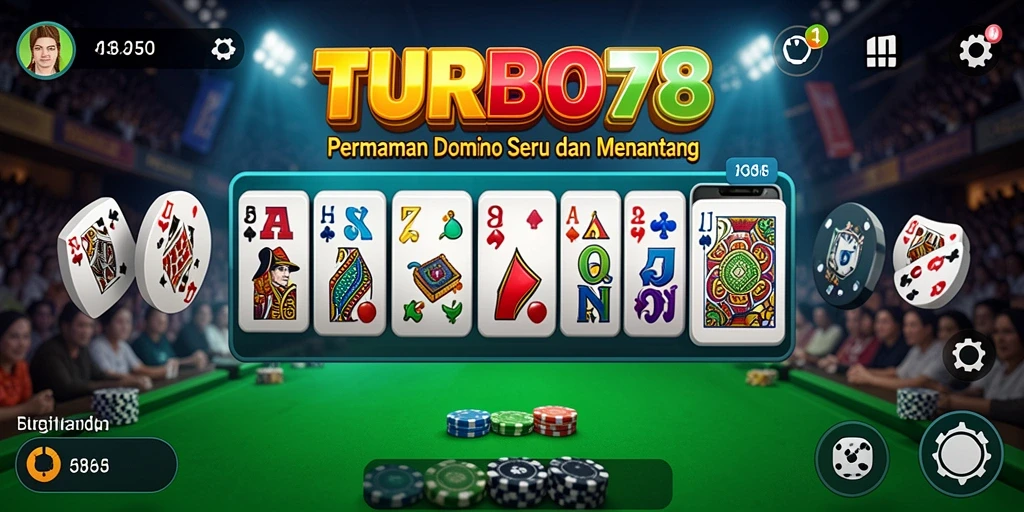 Tampilan gameplay yang menarik dan penuh aksi di TURBO78.
